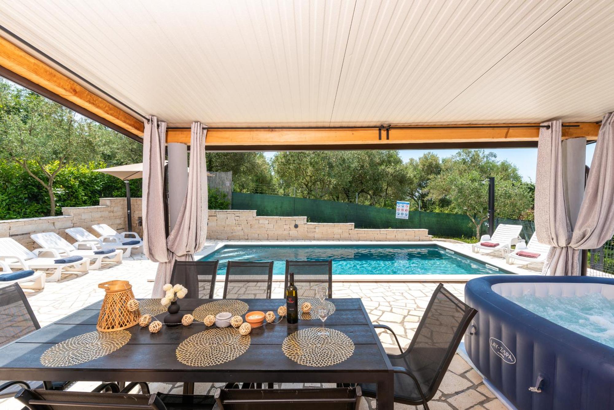 Villa Pendolina With Private Pool Buje Exteriér fotografie