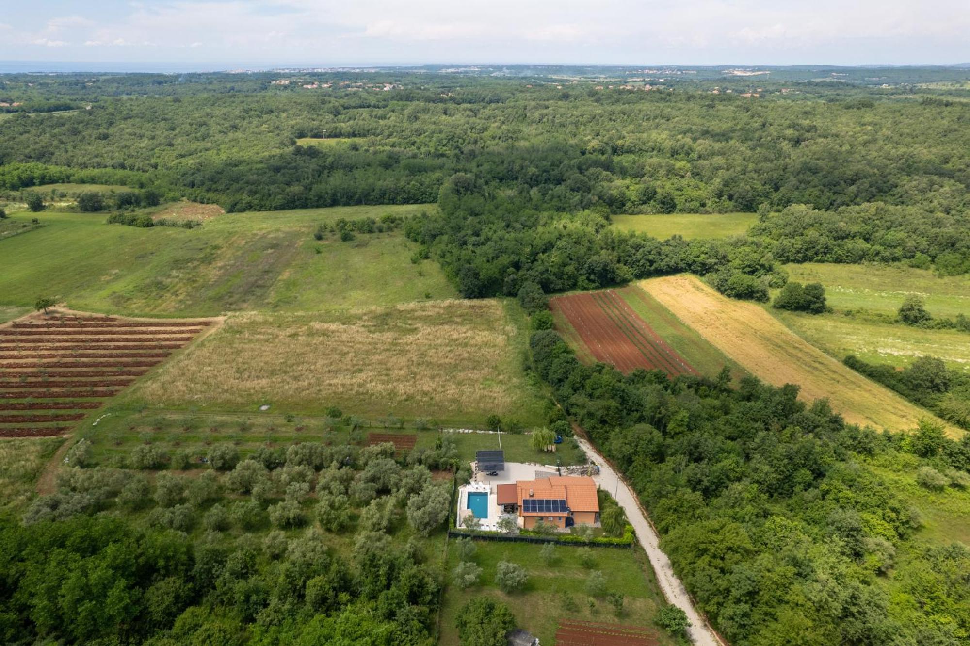 Villa Pendolina With Private Pool Buje Exteriér fotografie